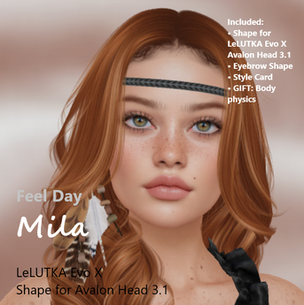 Second Life Marketplace - [FD] Mira Shape for Lelutka Avalon [Evo X